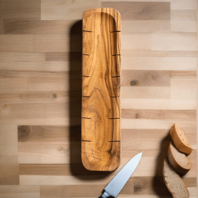 Planche à pain en bois d'olivier - Board - boutique décoration Montreal