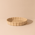 Plat à tarte rond en grès - Baking Dish - boutique décoration Montreal