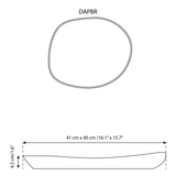 Plat de service rond | Dadasi - Platter - boutique décoration Montreal