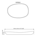 Plateaux de Service Mini en Grès | Dadasi - Platter - boutique décoration Montreal