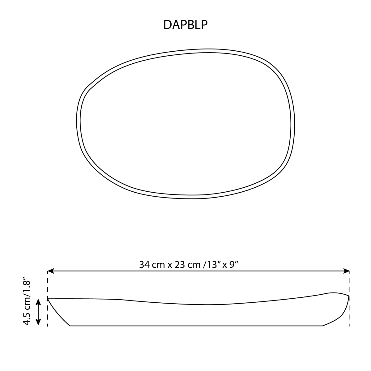 Plateaux de Service Mini en Grès | Dadasi - Platter - boutique décoration Montreal