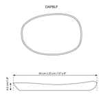 Plateaux de Service Mini en Grès | Dadasi - Platter - boutique décoration Montreal