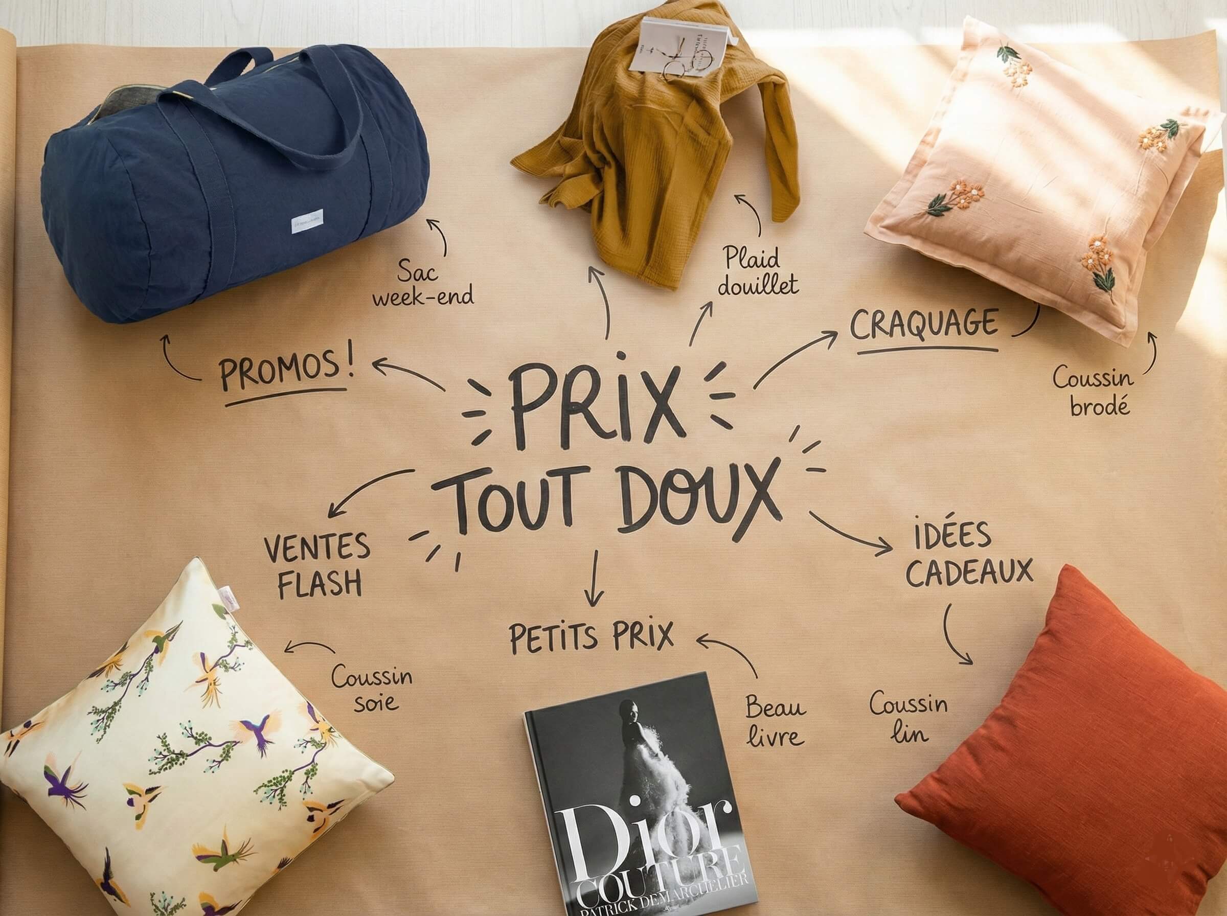 promotion rabais decoration et aubaines, boutique montreal Coeur d'Artichaut