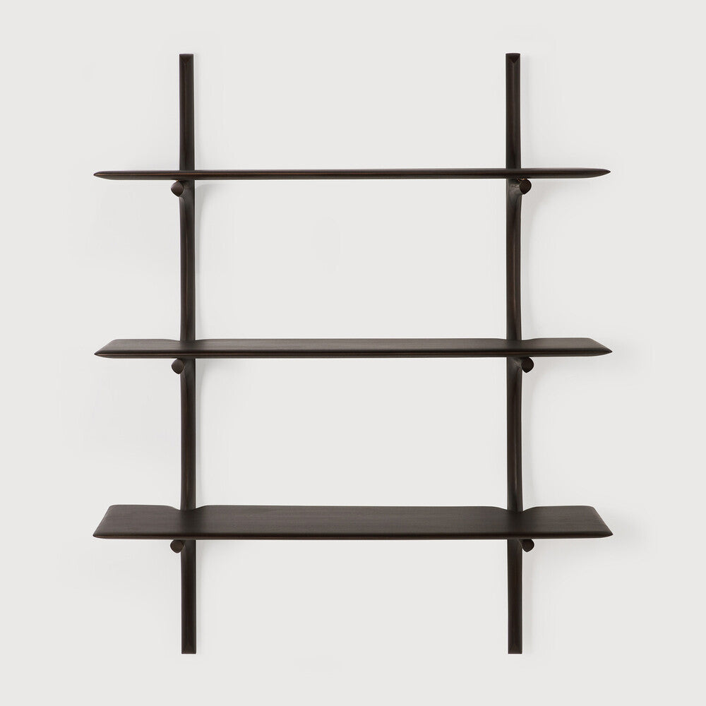 PI Shelves - Dark mahogany
