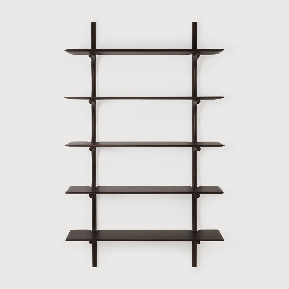 PI Shelves - Dark mahogany