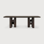 Table Flow, Rectangulaire, Acajou Massif - boutique décoration intérieur montréal