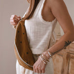 Sac Banane - Coeurs Cumin - boutique décoration Montreal