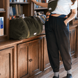 Sac Bowling en Velours - Vert Capre - boutique décoration Montreal