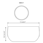 Saladier en grès | Ewa 200 cl - Saladier - boutique décoration Montreal
