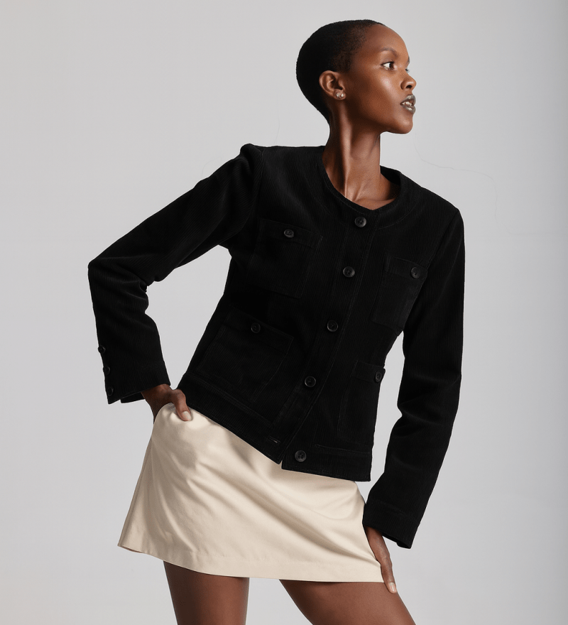 Saskia en Velours Côtelé - boutique décoration Montreal