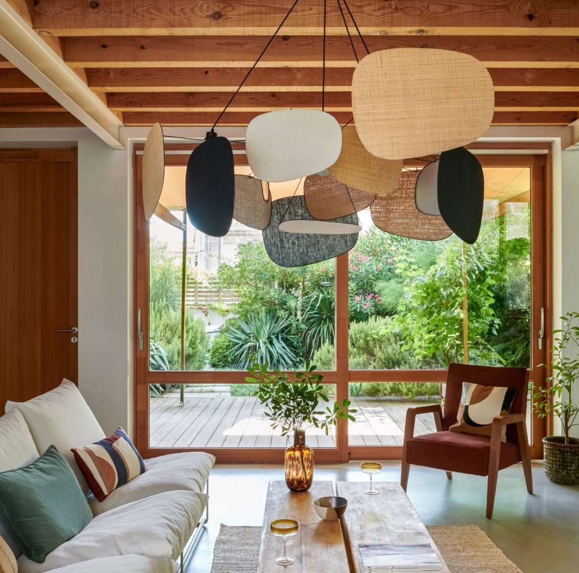 Screen 70 XXL Raphia - pré - commande - boutique décoration Montreal