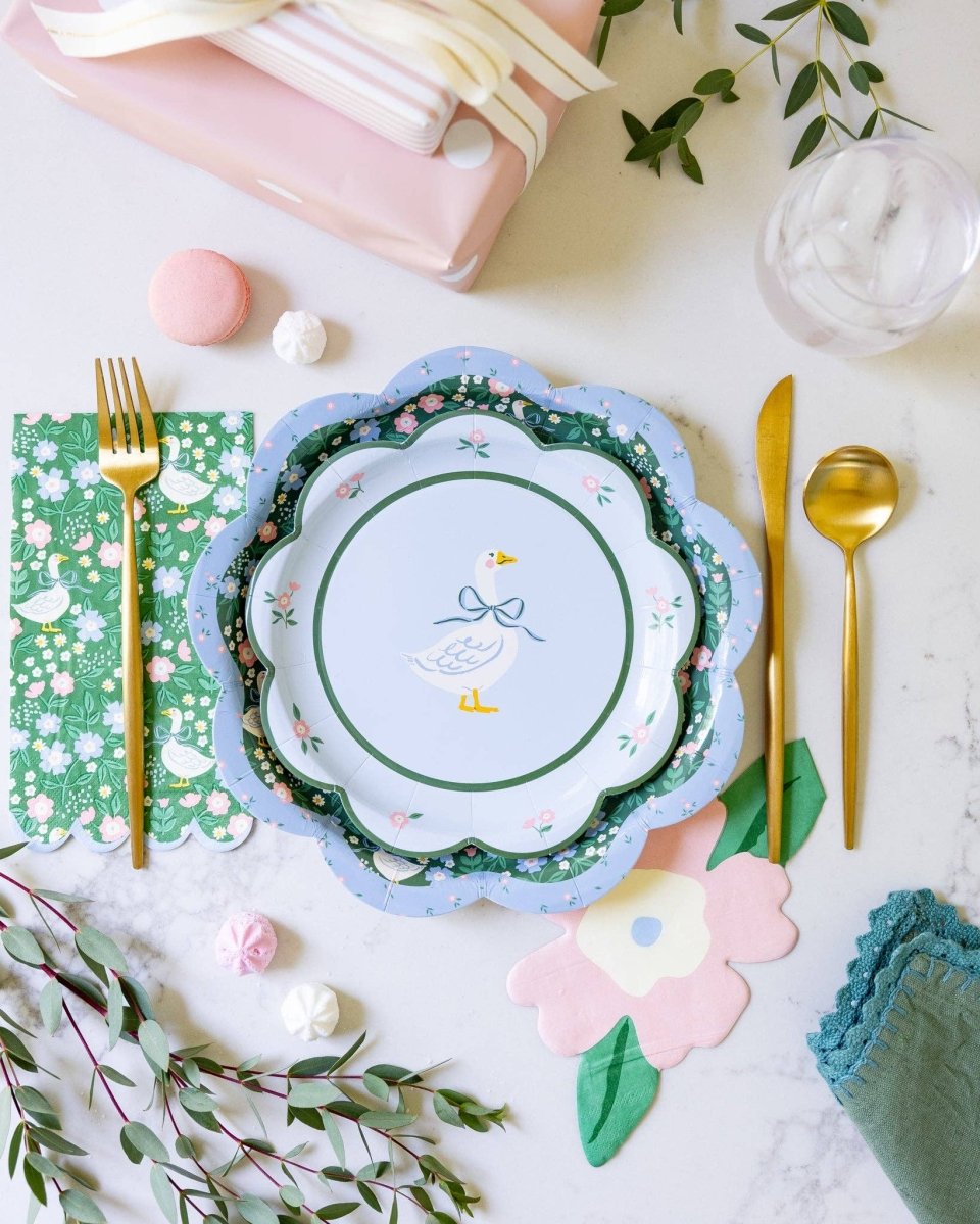 Serviette de Dîner Motif Oie - boutique décoration Montreal