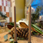 Set de 2 Chandelles - Variations Brun - boutique décoration Montreal