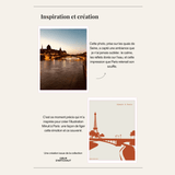 Set Minuit a Paris - Bougie & Affiche - poster - boutique décoration Montreal