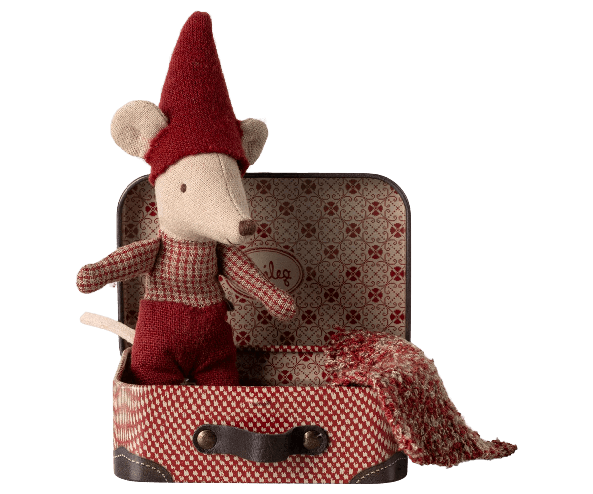 Souris de Noël - Bébé dans sa valise - Maileg - Kids Accessories - boutique décoration Montreal
