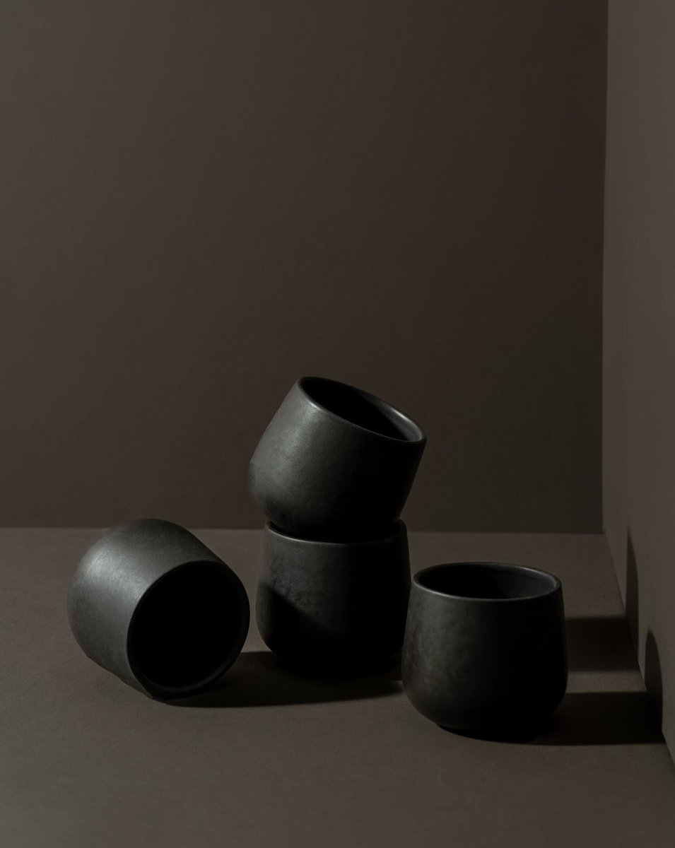 Stoneware Coffee Cup | Edan 6 oz - Set of 4 - Cup - boutique décoration Montreal