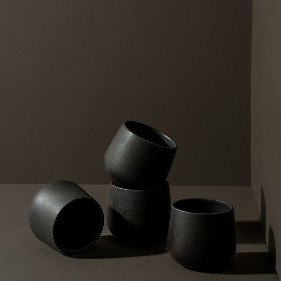 Stoneware Coffee Cup | Edan 6 oz - Set of 4 - Cup - boutique décoration Montreal