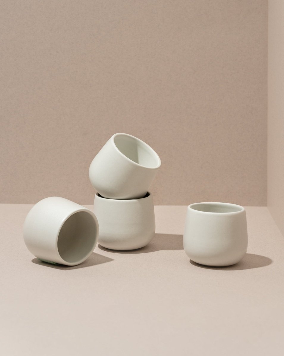 Stoneware Coffee Cup | Edan 6 oz - Set of 4 - Cup - boutique décoration Montreal