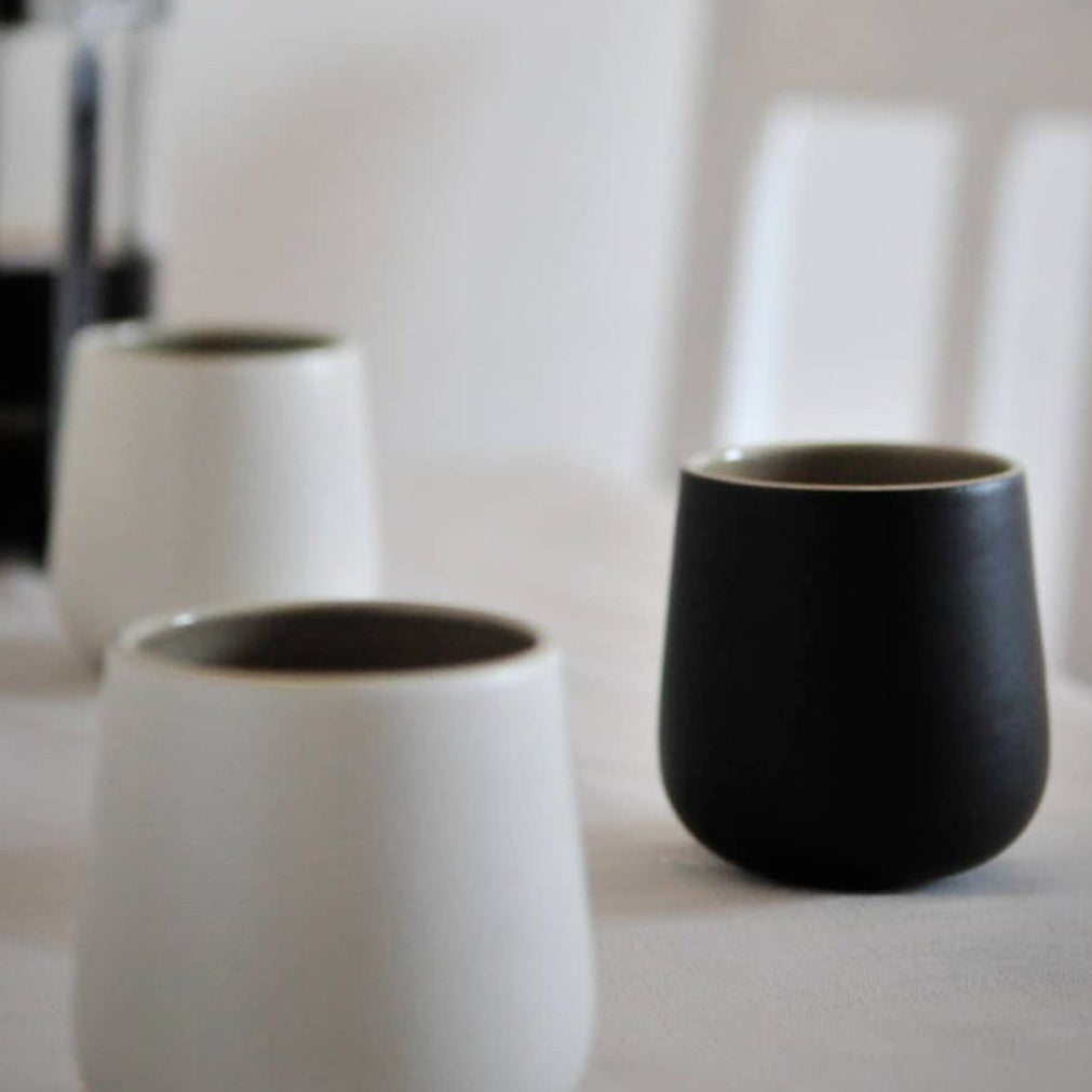Stoneware Coffee & Tea Cup | Edan 7.5 oz - Set of 4 - Cup - boutique décoration Montreal