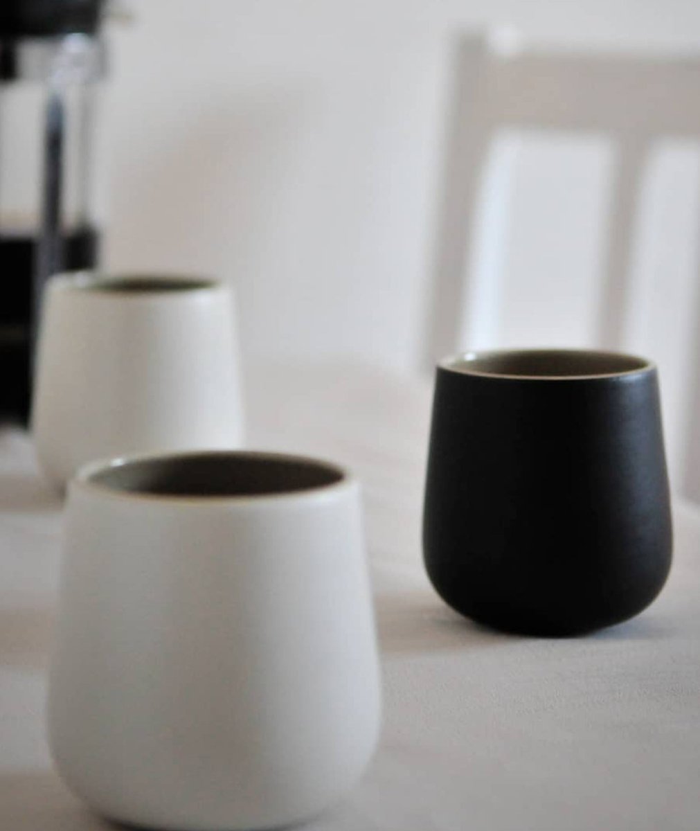 Stoneware Coffee & Tea Cup | Edan 7.5 oz - Set of 4 - Cup - boutique décoration Montreal