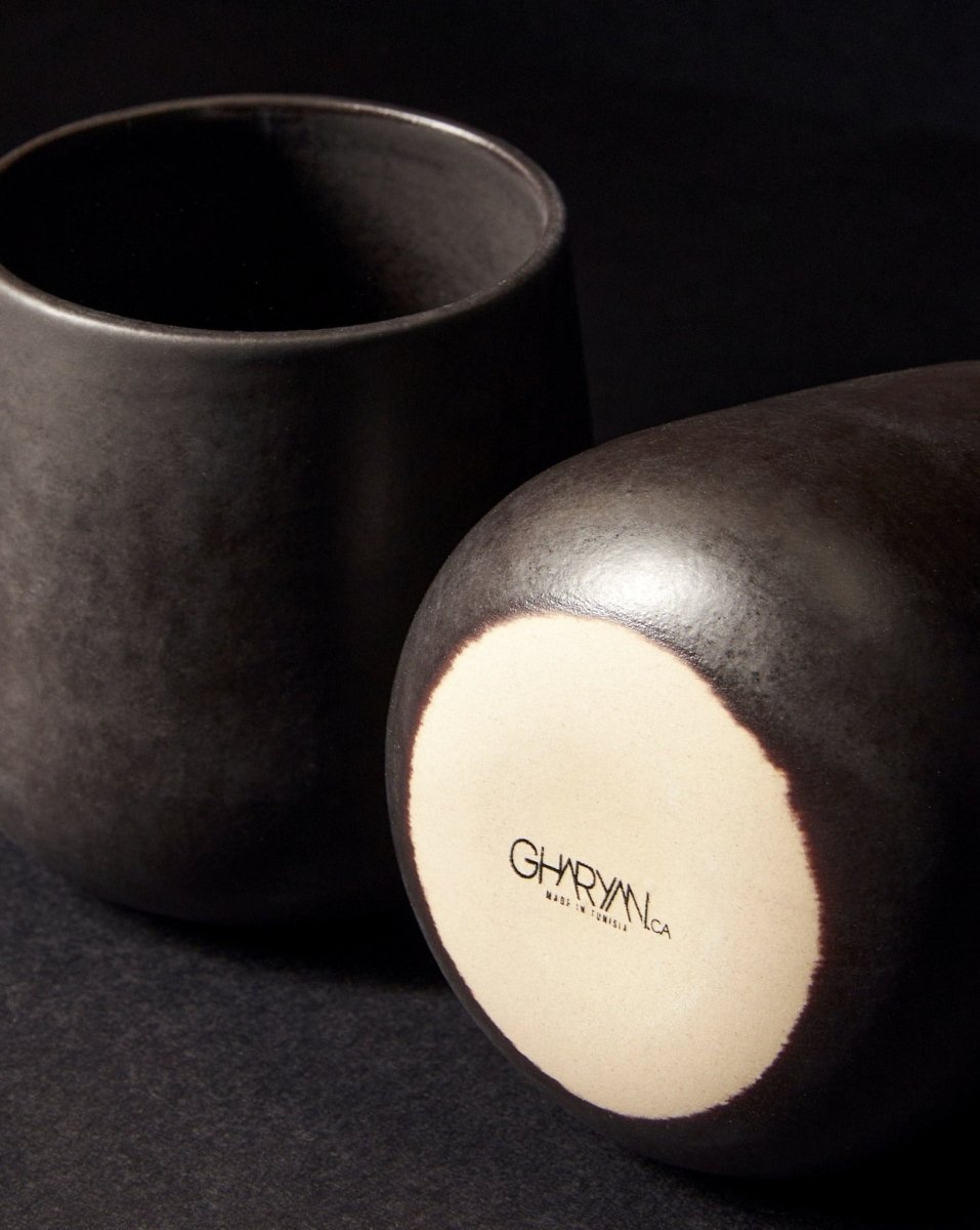 Stoneware Coffee & Tea Cup | Edan 7.5 oz - Set of 4 - Cup - boutique décoration Montreal