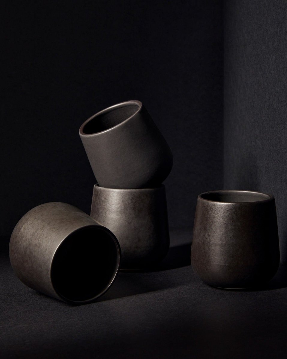Stoneware Coffee & Tea Cup | Edan 7.5 oz - Set of 4 - Cup - boutique décoration Montreal