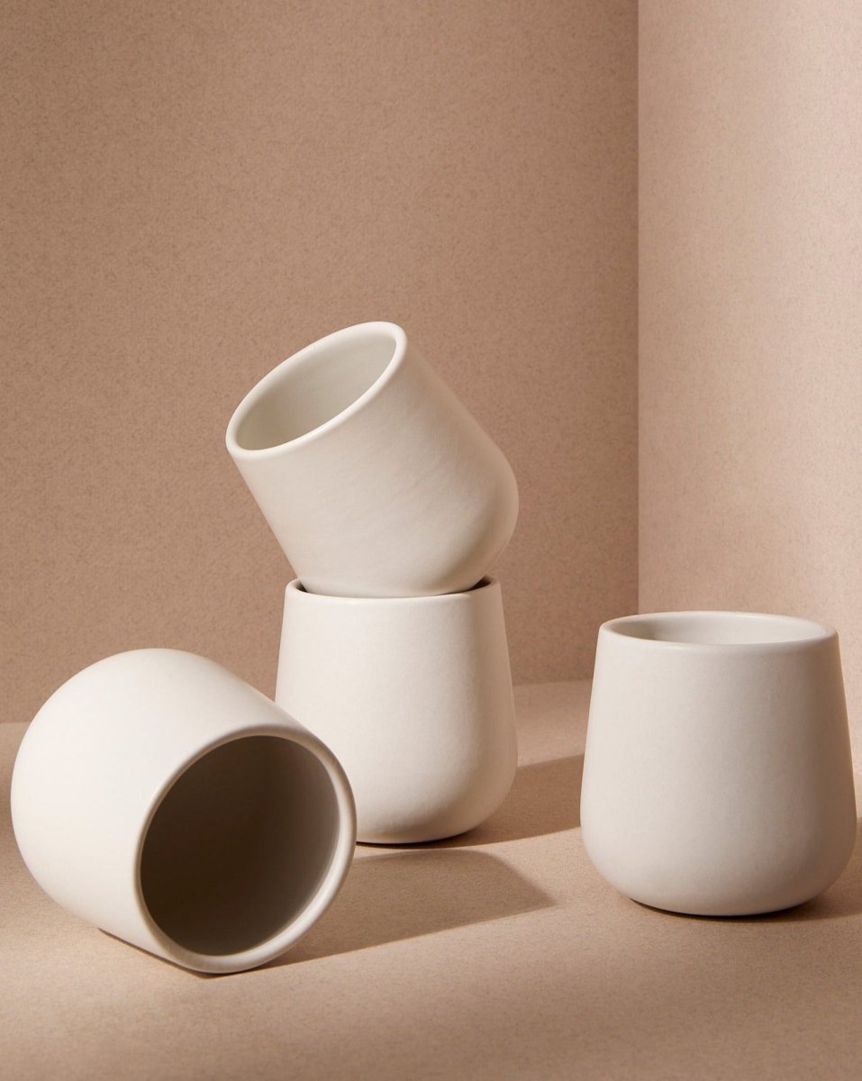 Stoneware Coffee & Tea Cup | Edan 7.5 oz - Set of 4 - Cup - boutique décoration Montreal