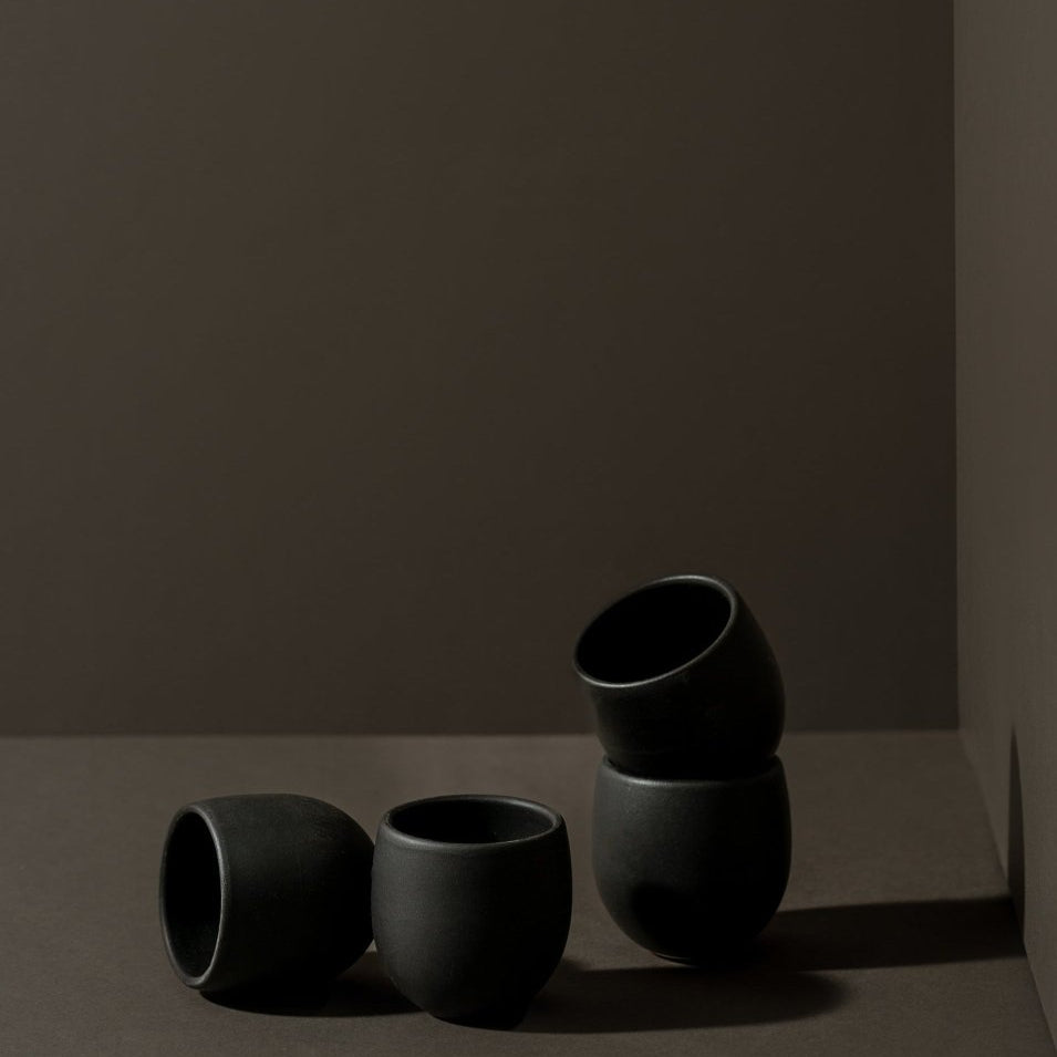 Stoneware Creamer | Epa 2.4 oz - Set of 4 - Cup - boutique décoration Montreal