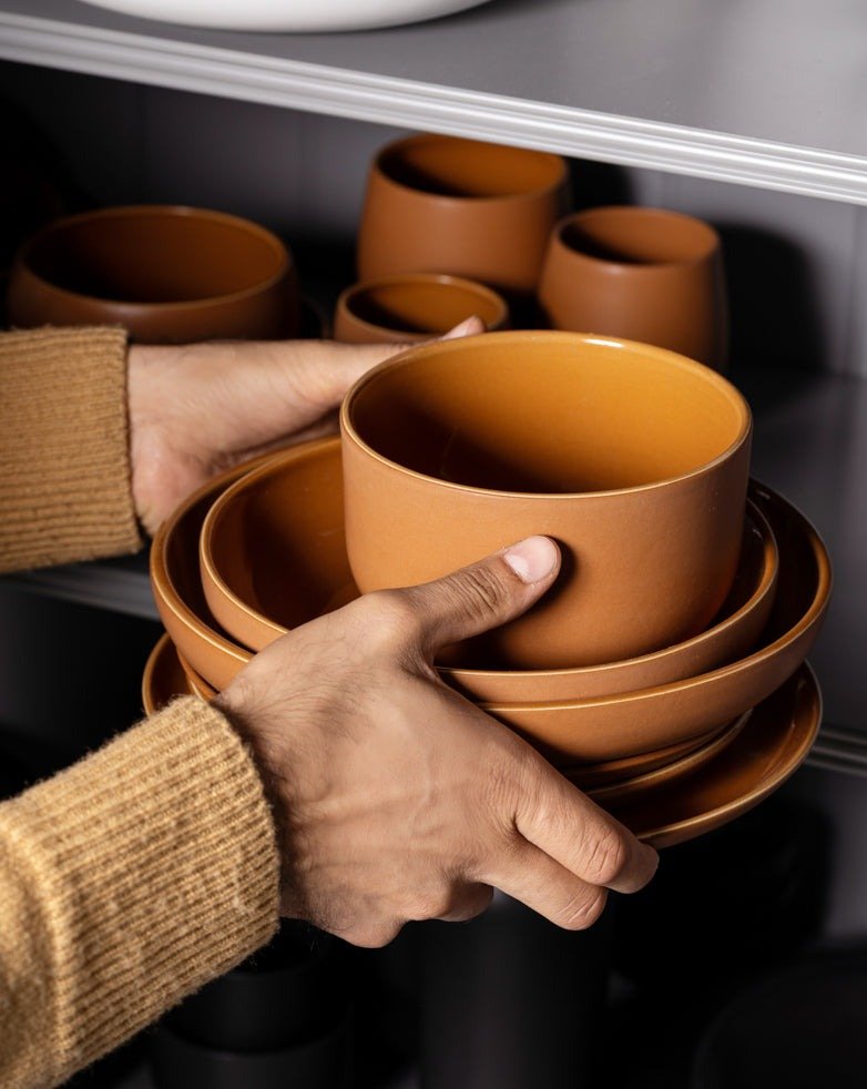 Stoneware Dinner Bowl | Youlha 25 oz - Set of 4 - Bowl - boutique décoration Montreal