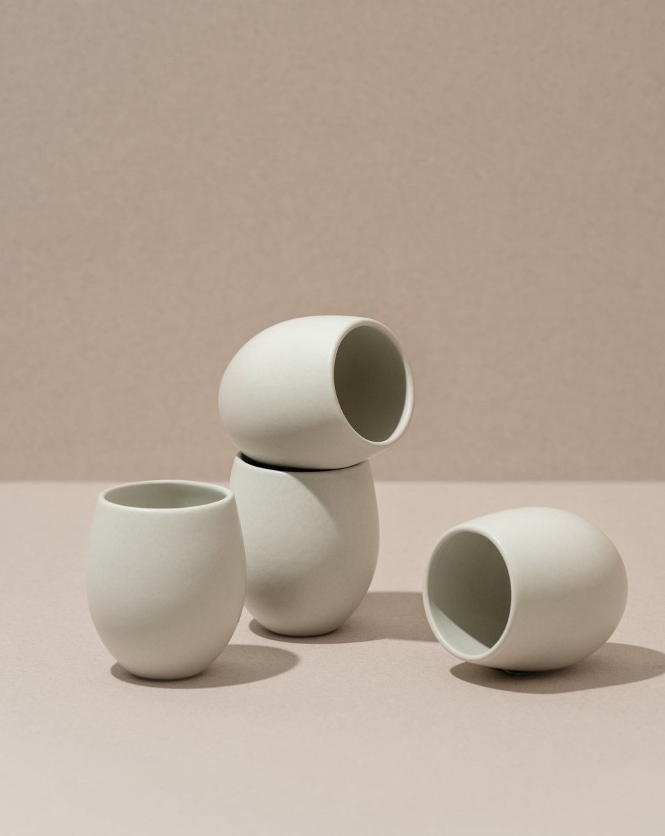 Stoneware Espresso Tumbler | Epa 4.5 oz - Set of 4 - Cup - boutique décoration Montreal