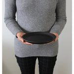 Stoneware Flat Dessert Plate | Epa 7.9" - Set of 4 - Plate - boutique décoration Montreal