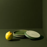 Stoneware Flat Side Plate | Edan 5.9" - Set of 4 - Plate - boutique décoration Montreal