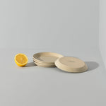 Stoneware Flat Side Plate | Edan 5.9" - Set of 4 - Plate - boutique décoration Montreal
