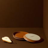 Stoneware Flat Side Plate | Edan 5.9" - Set of 4 - Plate - boutique décoration Montreal