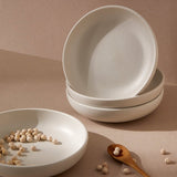 Stoneware Pasta Plate | Youlha 7.9" - Set of 4 - Coupelle - boutique décoration Montreal