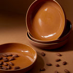 Stoneware Pasta Plate | Youlha 7.9" - Set of 4 - Coupelle - boutique décoration Montreal