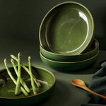 Stoneware Pasta Plate | Youlha 7.9" - Set of 4 - Coupelle - boutique décoration Montreal