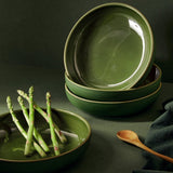 Stoneware Pasta Plate | Youlha 7.9" - Set of 4 - Coupelle - boutique décoration Montreal