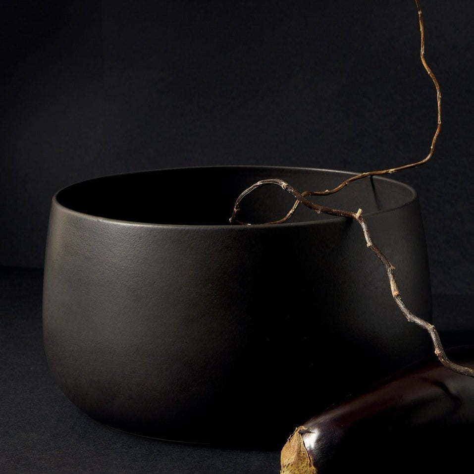 Stoneware Serving Bowl | Large 120 oz - Saladier - boutique décoration Montreal