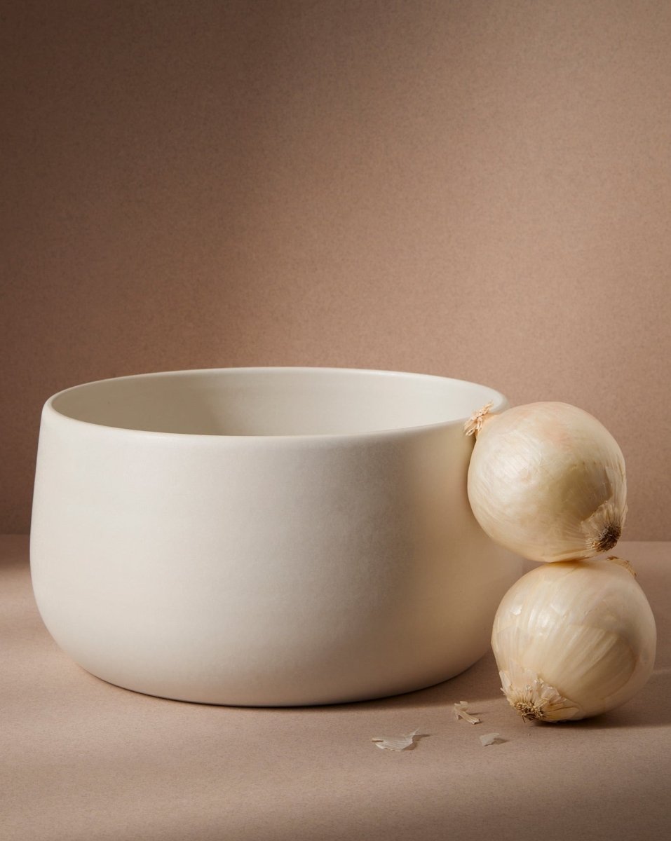 Stoneware Serving Bowl | Large 120 oz - Saladier - boutique décoration Montreal