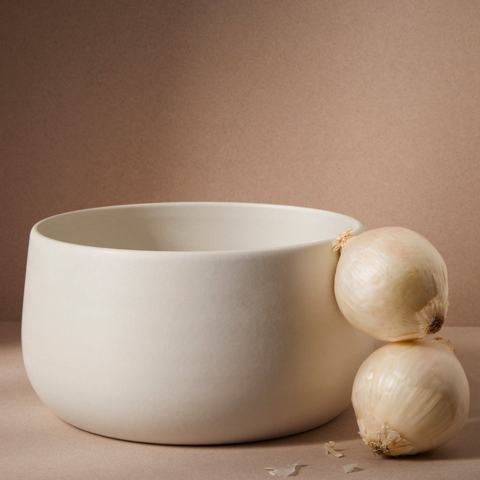 Stoneware Serving Bowl | Large 120 oz - Saladier - boutique décoration Montreal