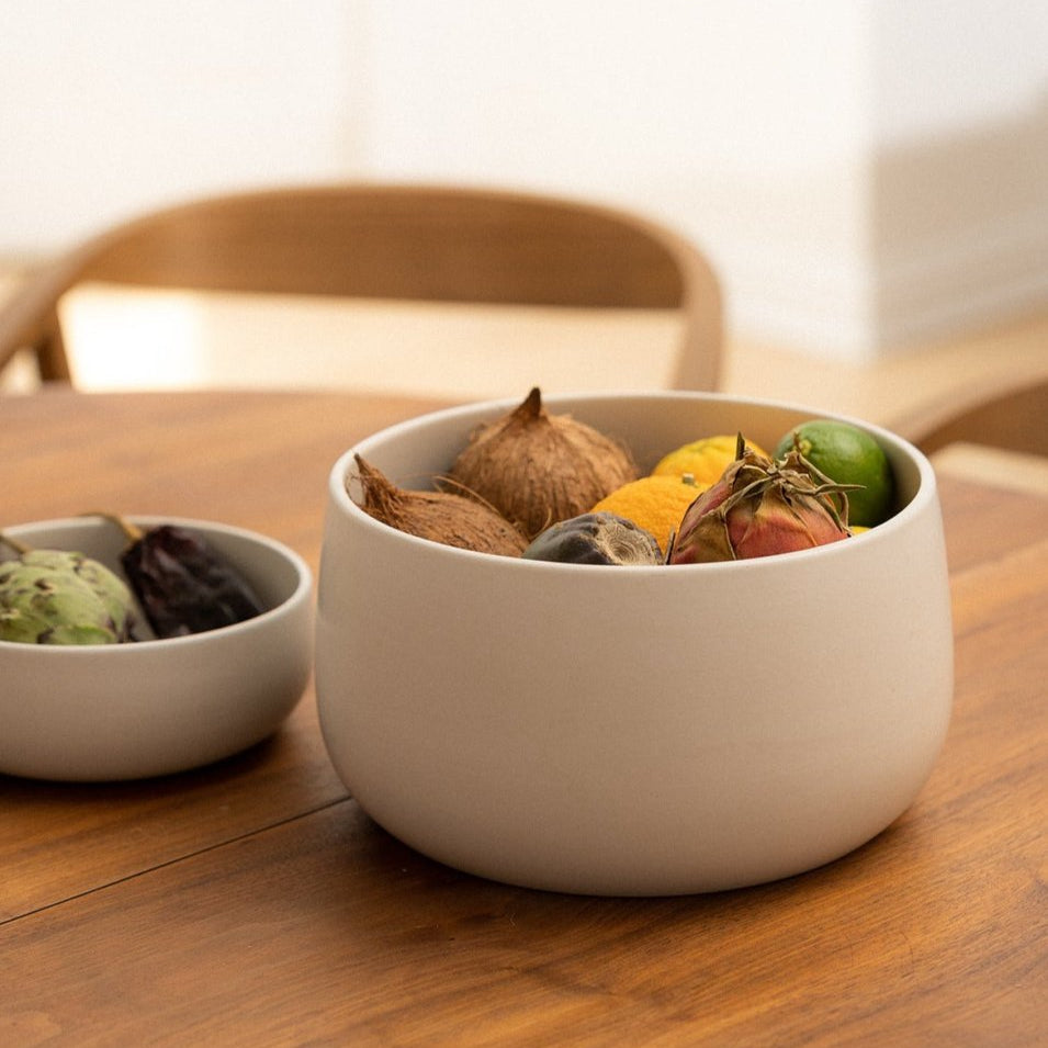 Stoneware Serving Bowl | Large 120 oz - Saladier - boutique décoration Montreal