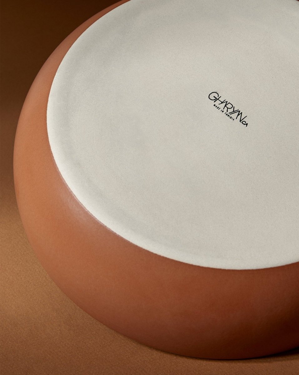 Stoneware Shallow Serving Bowl | EWA 60 oz - Saladier - boutique décoration Montreal