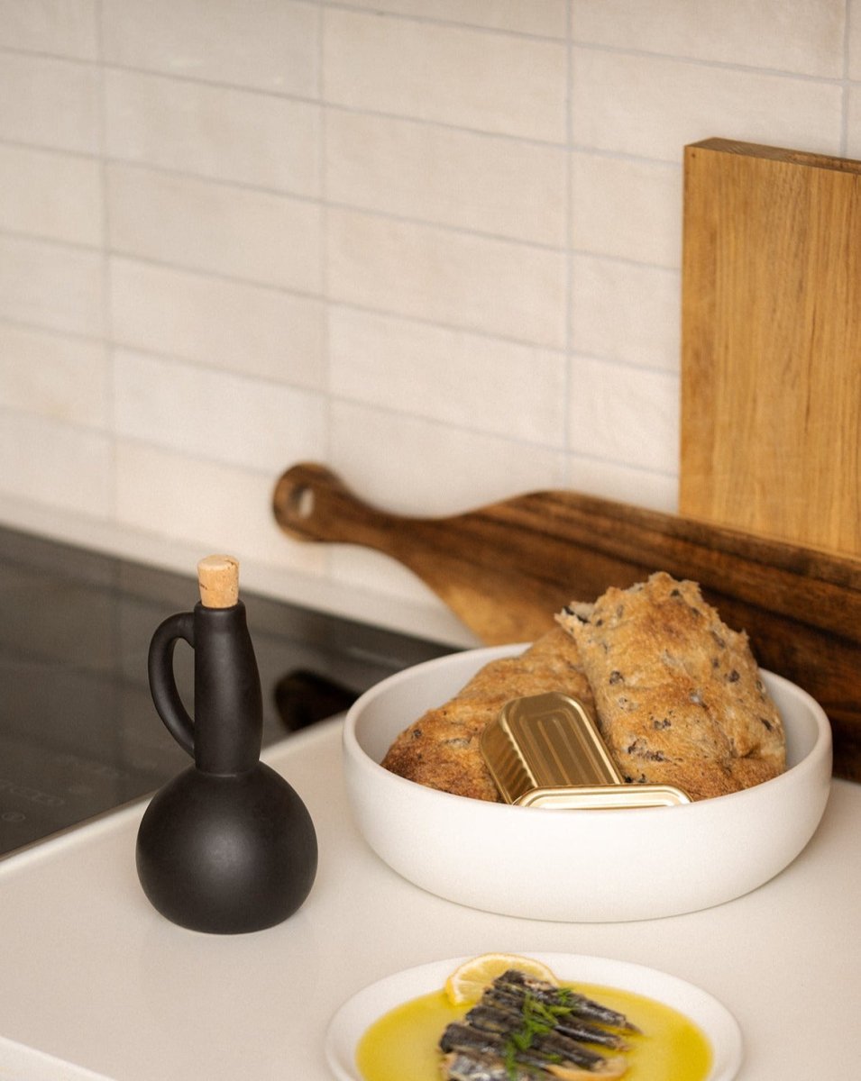 Stoneware Shallow Serving Bowl | EWA 60 oz - Saladier - boutique décoration Montreal