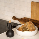 Stoneware Shallow Serving Bowl | EWA 60 oz - Saladier - boutique décoration Montreal