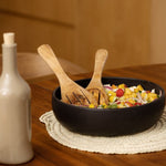 Stoneware Shallow Serving Bowl | EWA 60 oz - Saladier - boutique décoration Montreal