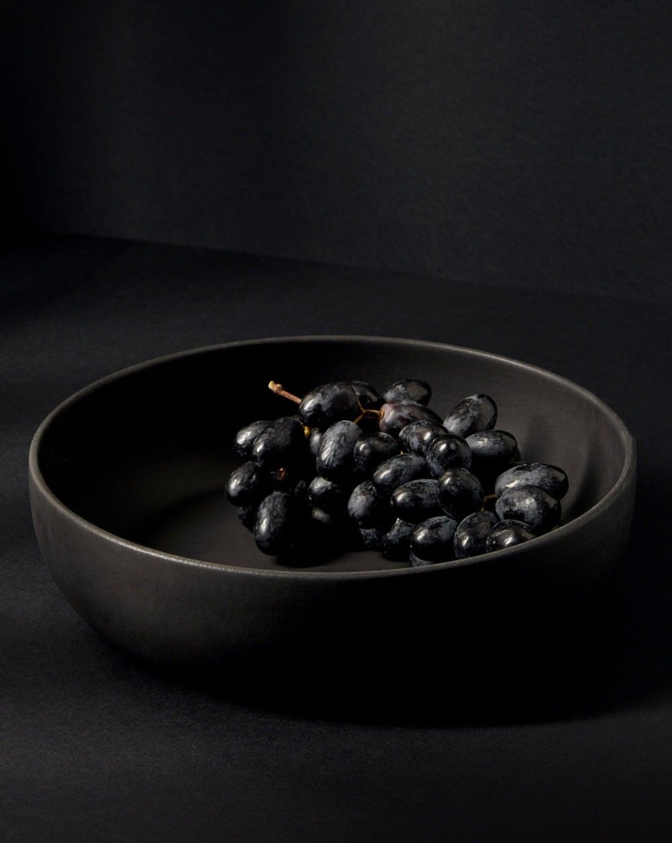 Stoneware Shallow Serving Bowl | EWA 60 oz - Saladier - boutique décoration Montreal