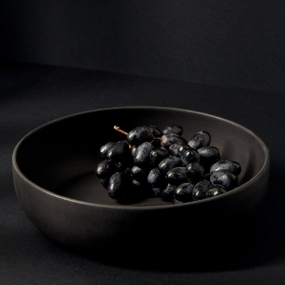 Stoneware Shallow Serving Bowl | EWA 60 oz - Saladier - boutique décoration Montreal