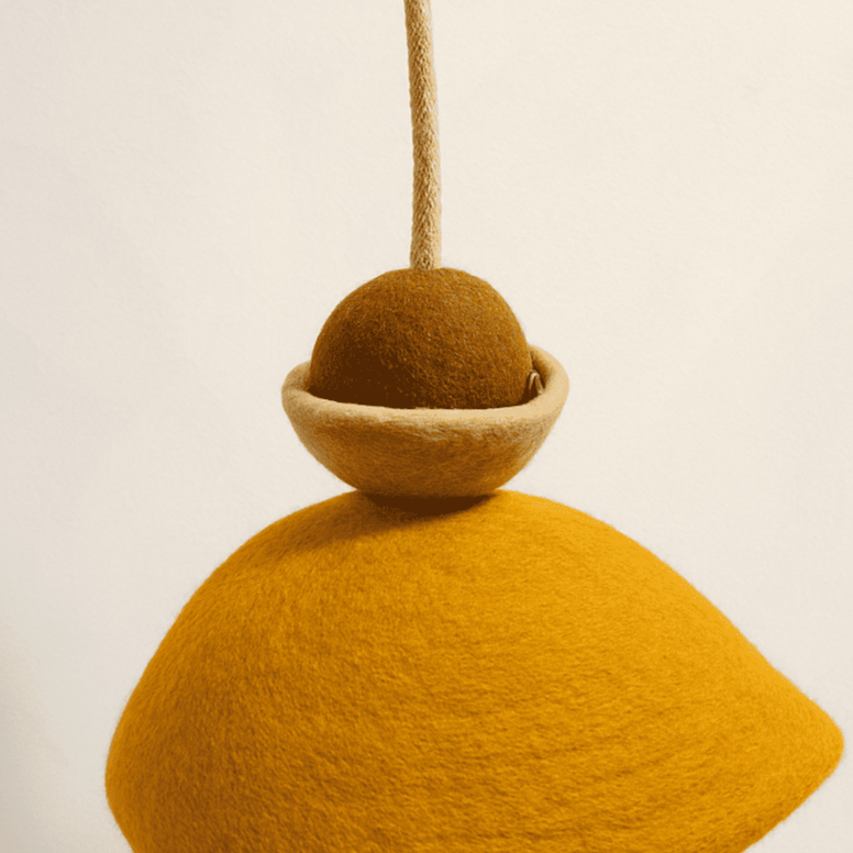 Suspension Culbuto Mix Nude/ Ocre - Light Accessories - boutique décoration Montreal