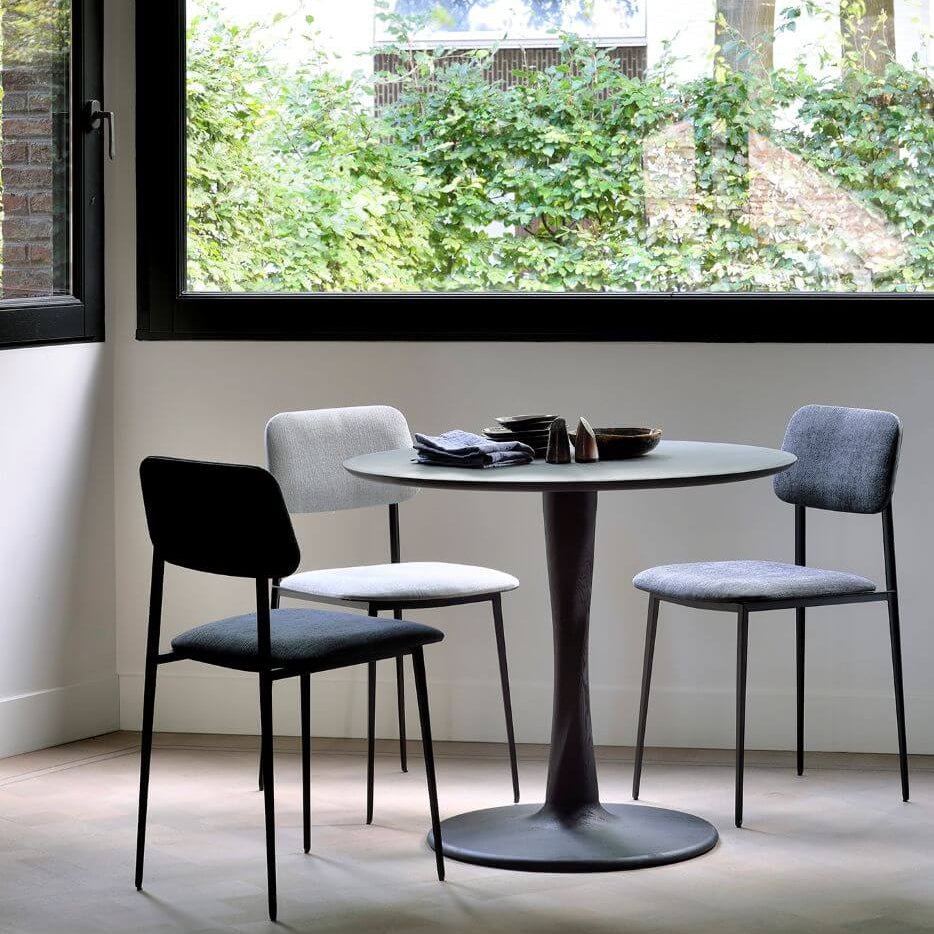 Table Torsion Noir - pré commande - boutique décoration Montreal